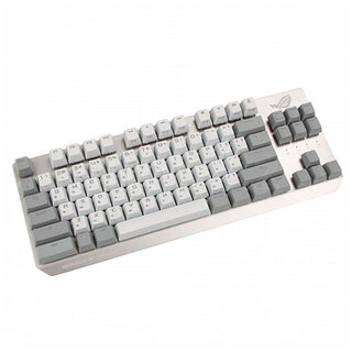 Клавиатура игровая Asus ROG Strix Scope NX TKL Moonlight White (90MP02B6-BKRA00)
