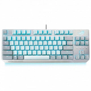 Клавиатура игровая Asus ROG Strix Scope NX TKL Moonlight White (90MP02B6-BKRA00)