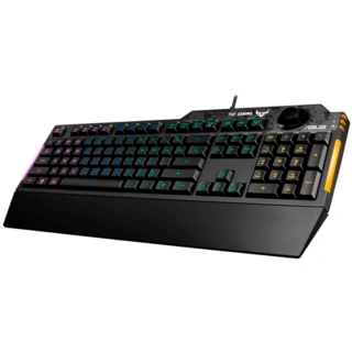 Клавиатура игровая Asus TUF Gaming K1 RU Black (90MP01X0-BKRA00)