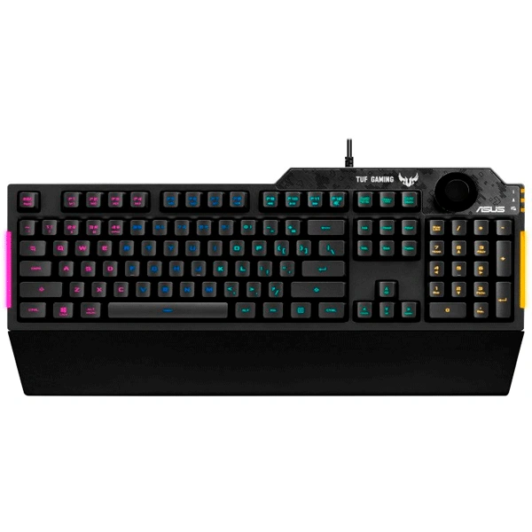 Клавиатура игровая Asus TUF Gaming K1 RU Black (90MP01X0-BKRA00)