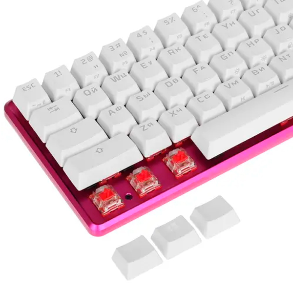 Клавиатура HyperX Alloy Origins 60 (572Y6AA#ACB) Pink