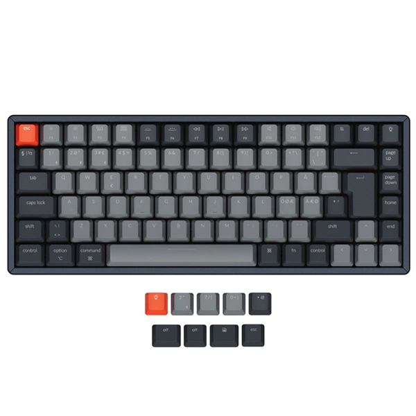 Клавиатура Keychron K2-C2H Blue Switch RGB Hot-Swap Aluminum Frame Gateron G pro Mechanical Wireless