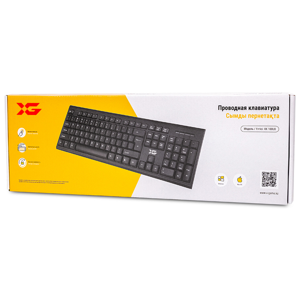 Проводная клавиатура X-Game XK-100UB