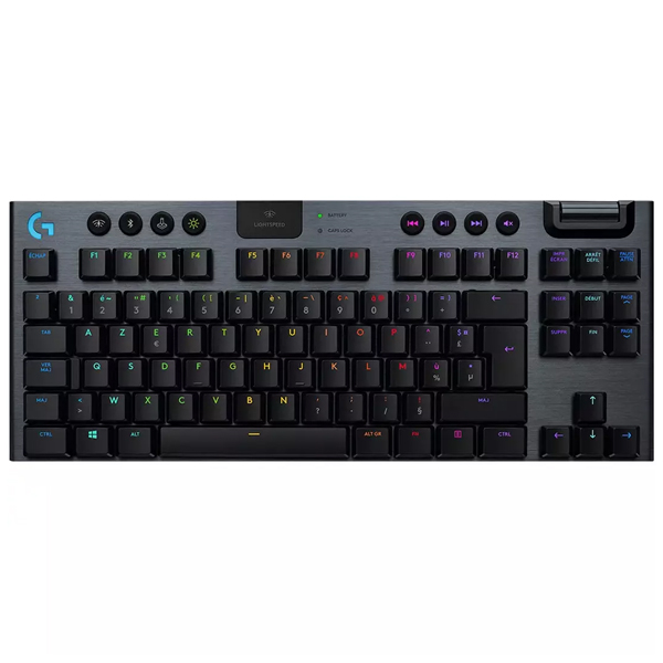 Игровая клавиатура Logitech G915 TKL Tenkeyless Lightspeed Wireless RGB Black Gray 920-009536