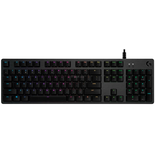 Logitech ойын пернетақтасы G512 Carbon Lightsync RGB GX Brown (920-009351) Black - фото 6
