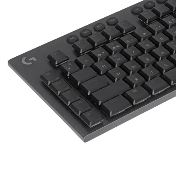Игровая клавиатура Logitech G915 LightSpeed Wireless RGB, черно-серый (920-008909)