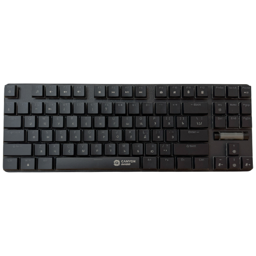 Клавиатура проводная Canyon CND-SKB50-RU TKL - фото 3