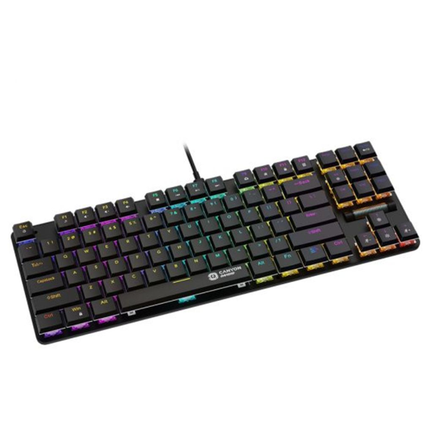 Клавиатура проводная Canyon CND-SKB50-RU TKL - фото 2