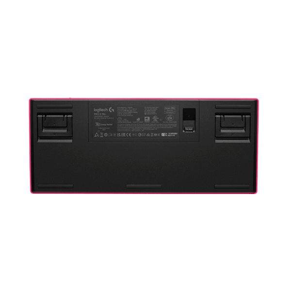 Клавиатура игровая Logitech G PRO X TKL LIGHTSPEED Mechanical Gaming Keyboard - MAGENTA - US INT'l - TACTILE, 920-012159 - фото 4