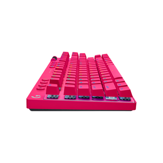 Клавиатура игровая Logitech G PRO X TKL LIGHTSPEED Mechanical Gaming Keyboard - MAGENTA - US INT'l - TACTILE, 920-012159