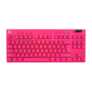 Клавиатура игровая Logitech G PRO X TKL LIGHTSPEED Mechanical Gaming Keyboard - MAGENTA - US INT'l - TACTILE, 920-012159