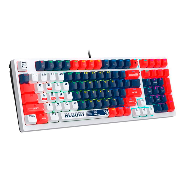 Клавиатура игровая Bloody S98-Navy  - фото 5