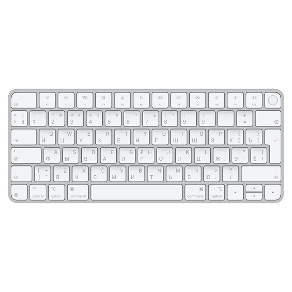 Клавиатура беспроводная Apple Magic Keyboard with Touch ID for Mac models with Apple silicon - Russian (MXCK3RS/A)