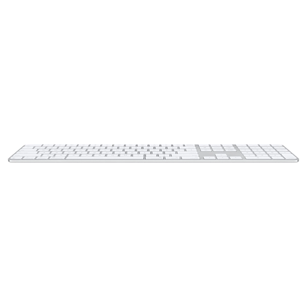 Клавиатура беспроводная Apple Magic Keyboard with Touch ID - Russian - White Keys (MXK73RS/A) - фото 2