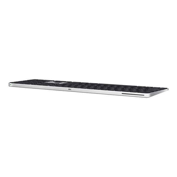 Клавиатура беспроводная Apple Magic Keyboard with Touch ID - Russian - Black Keys (MXK83RS/A) - фото 3