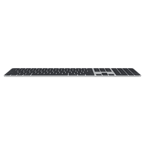 Клавиатура беспроводная Apple Magic Keyboard with Touch ID - Russian - Black Keys (MXK83RS/A) - фото 2
