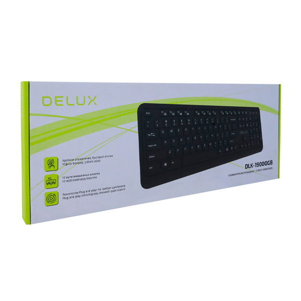 Клавиатура Delux DLK-1900OGB - фото 3