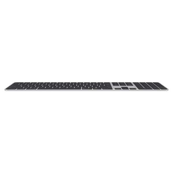 Клавиатура беспроводная Apple Magic Keyboard with Touch ID and Numeric Keypad Black Keys (MMMR3RS/A) DEMO - фото 2