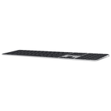 Клавиатура беспроводная Apple Magic Keyboard with Touch ID and Numeric Keypad Black Keys (MMMR3RS/A) DEMO - фото 4