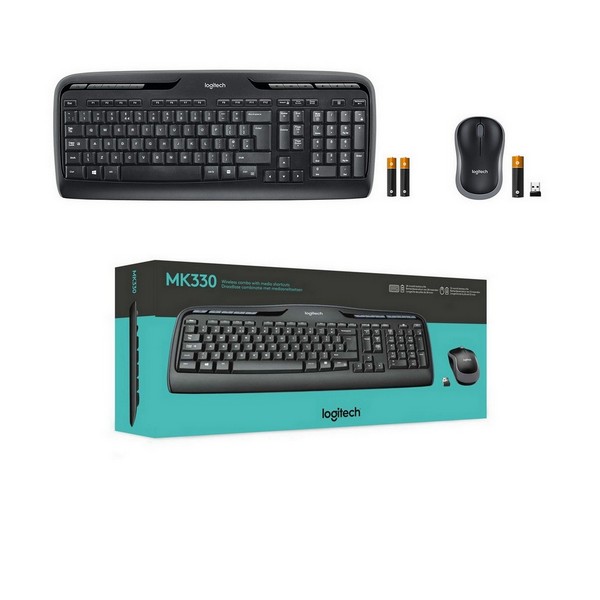 Комплект беспроводной Клавиатура + Мышь Logitech MK330
