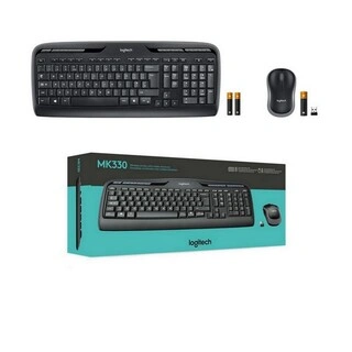 Комплект беспроводной Клавиатура + Мышь Logitech MK330