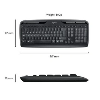 Комплект беспроводной Клавиатура + Мышь Logitech MK330