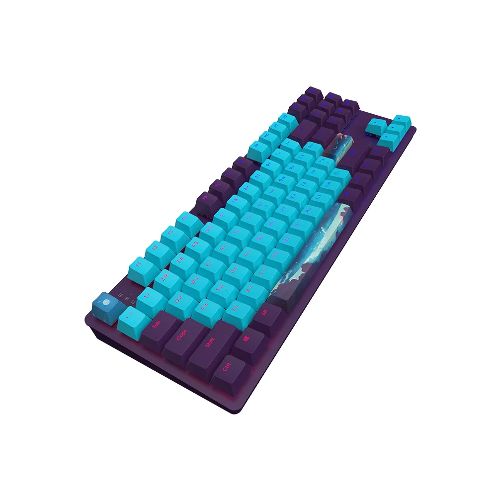 Dark Project пернетақтасы DPO 87 Night Sky Violet - фото 2