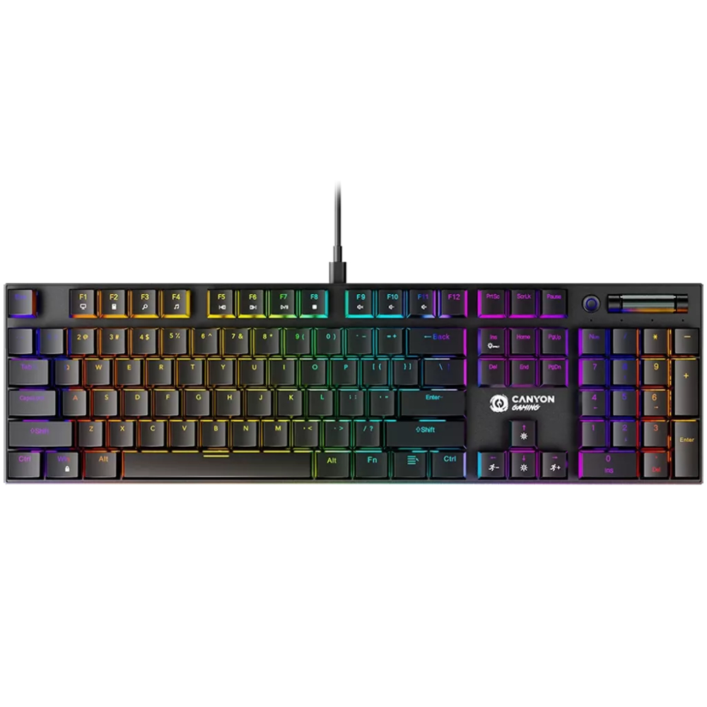 Клавиатура игровая проводная Canyon CND-SKB55-RU Клавиатура игровая проводная Canyon CND-SKB55-RU