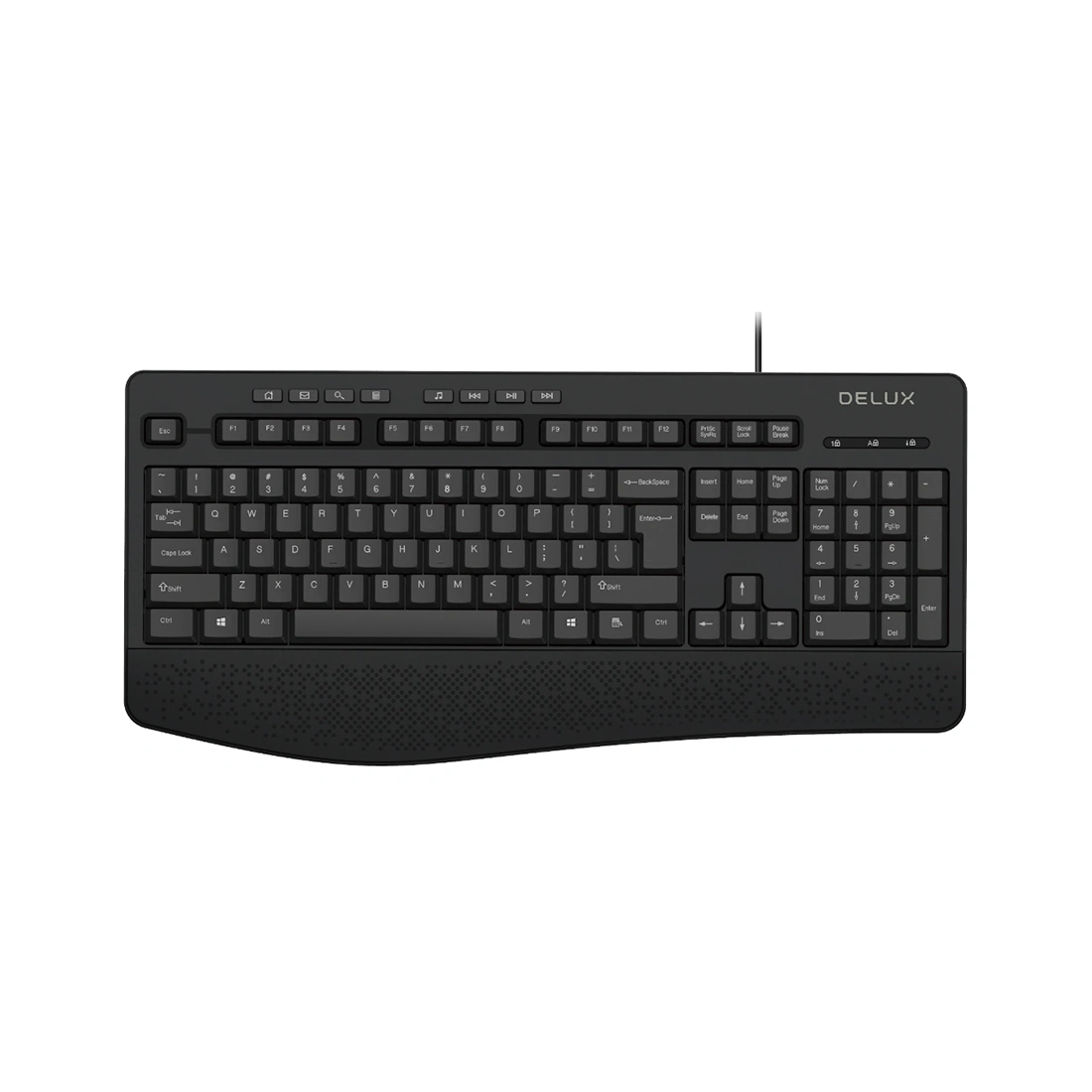 Клавиатура Delux DLK-6060UB  - фото 3