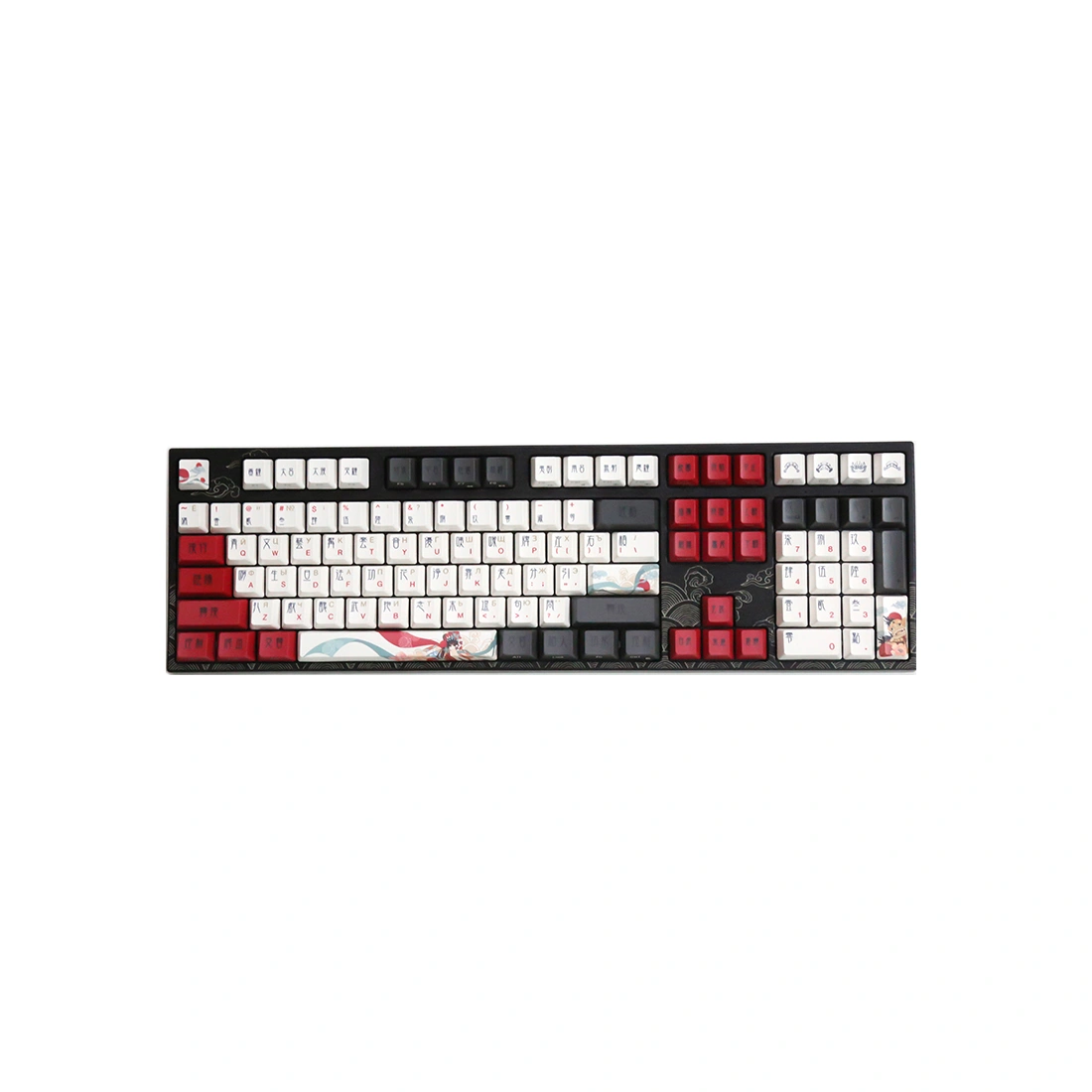 Клавиатура Varmilo Beijing Opera VPG108 Cherry Mx Silent Red  - фото 3