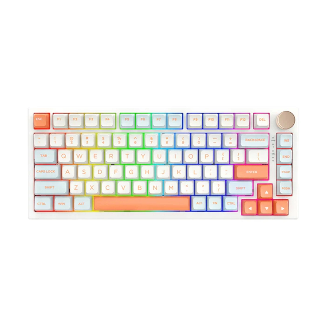 Клавиатура VGN N75RGB 30263 Jelly Orange Linear  - фото 2