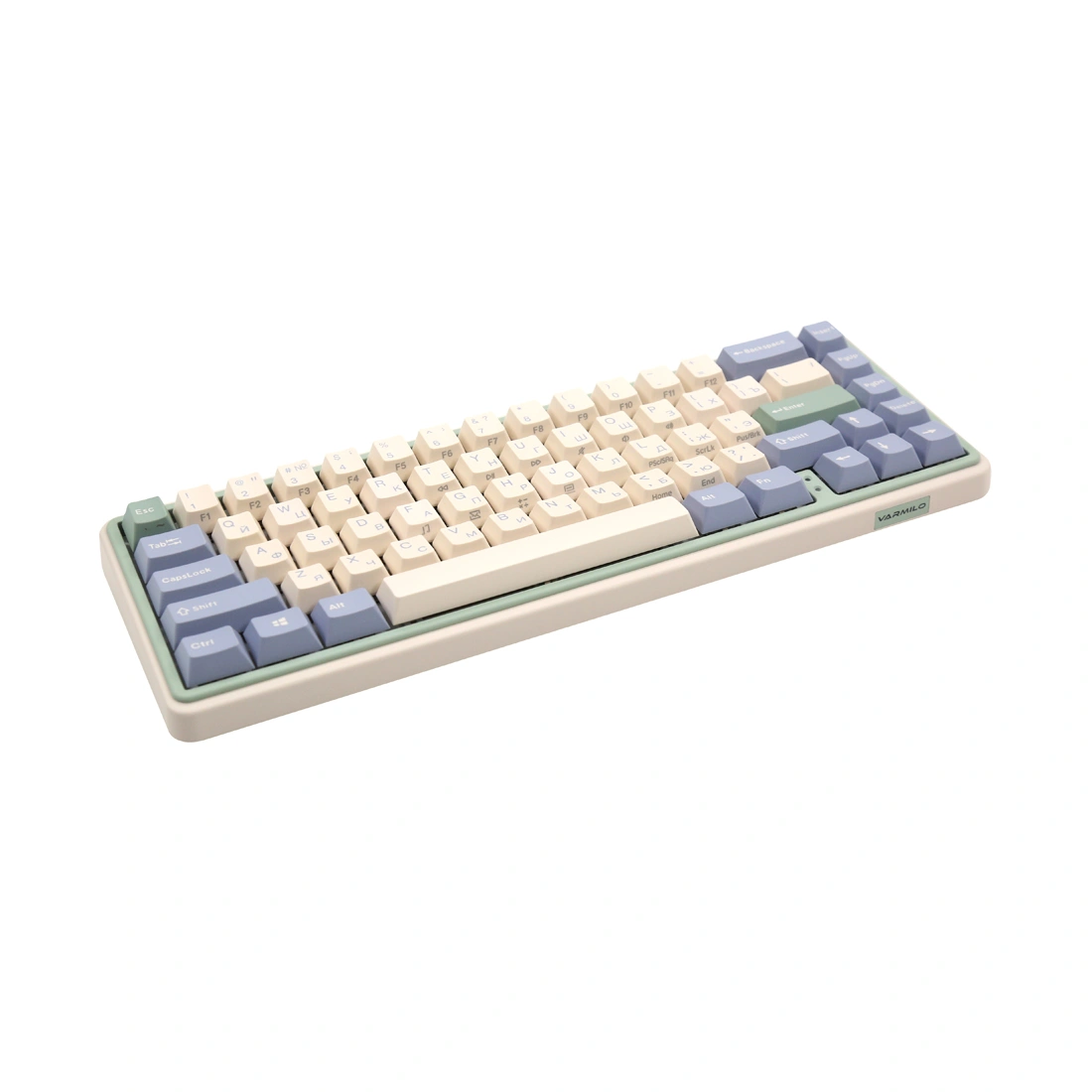 Клавиатура Varmilo Eucalyptus VXT67 Cherry Mx Brown  - фото 2