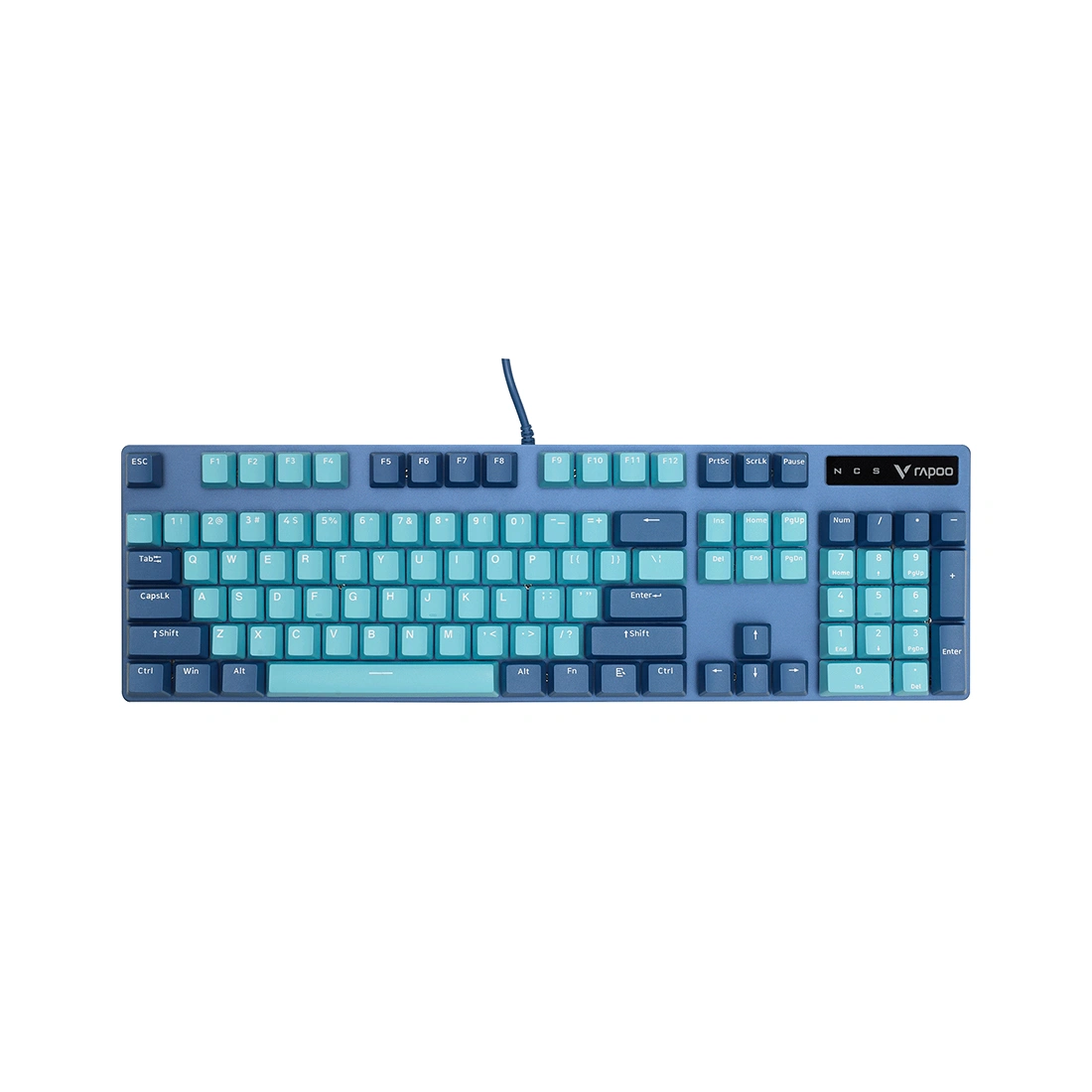 Клавиатура Rapoo V500PRO Cyan Blue  - фото 6