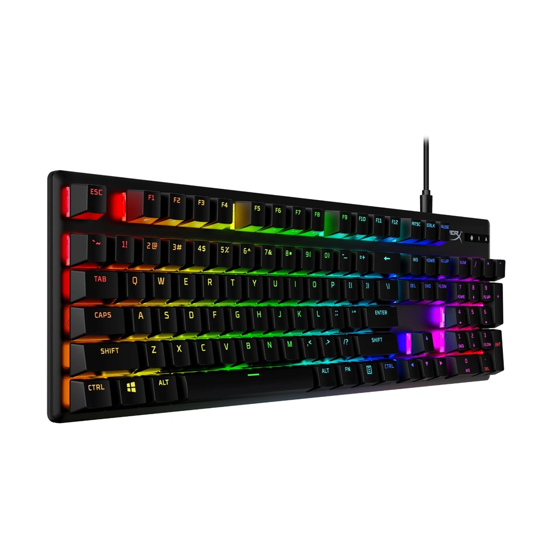 Клавиатура HyperX Alloy Origins PBT HX Red (US) 639N3AA#ABA 