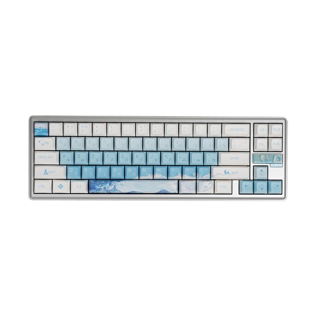 Клавиатура Varmilo Sword 68 Ariel VTP68 Varmilo MX Daisy L Switch  - фото 6