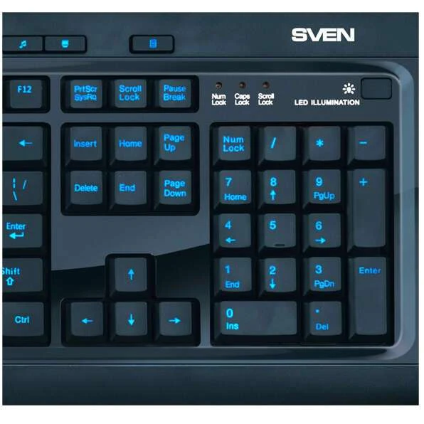 Клавиатура Sven Comfort 7600 EL - фото 2