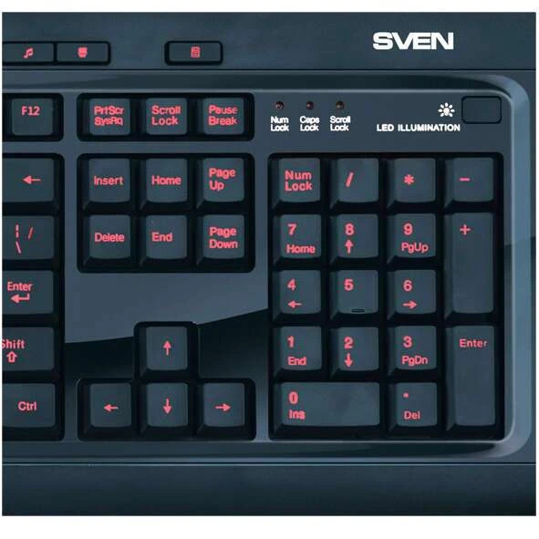 Клавиатура Sven Comfort 7600 EL - фото 4