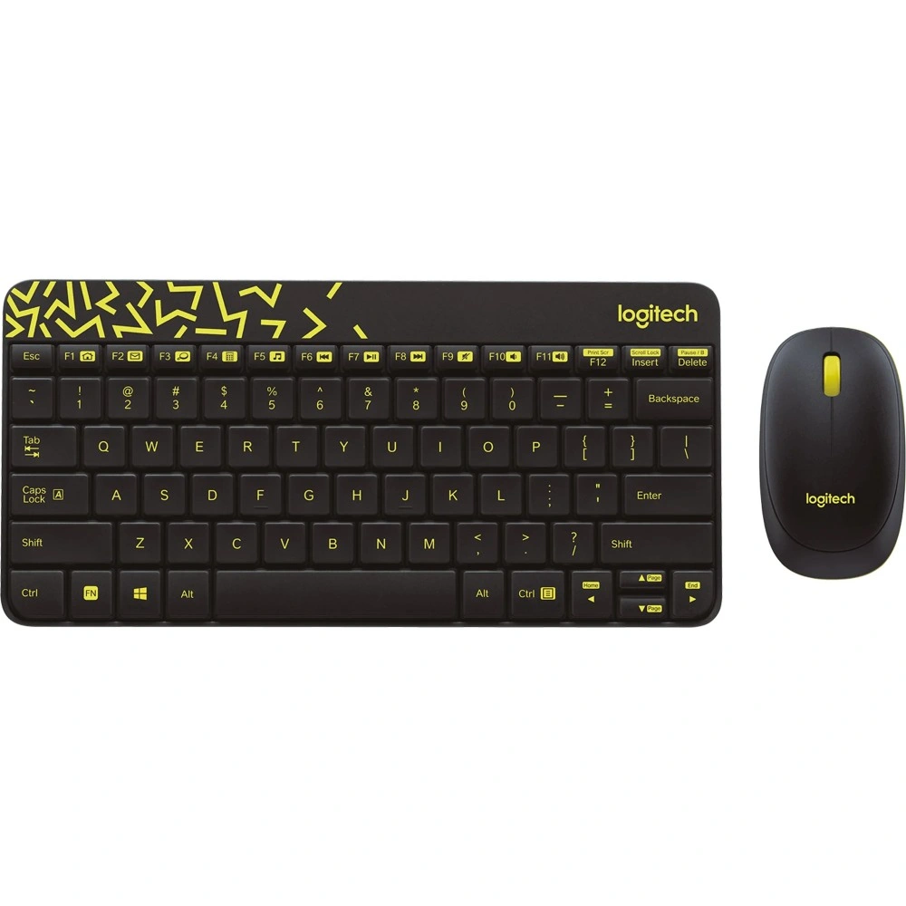 Беспроводной клавиатура + Мышь Logitech MK240 Nano 920-008213 Black