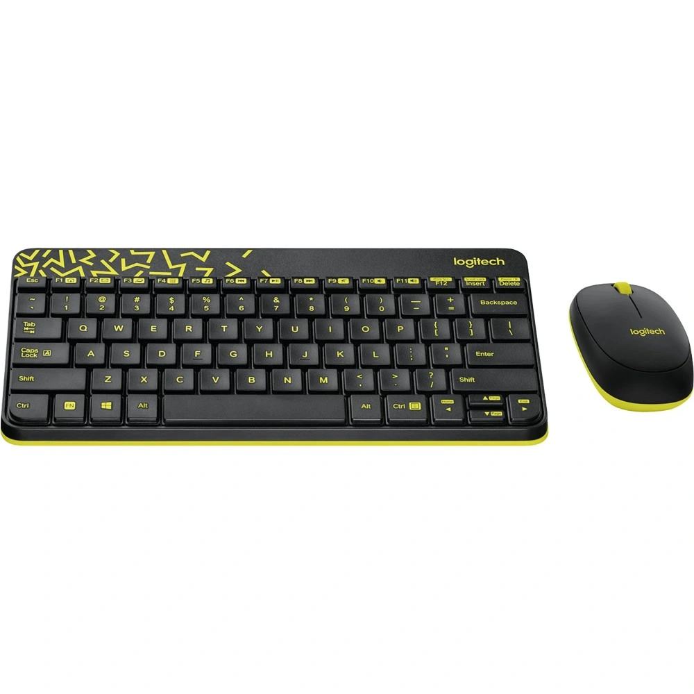 Беспроводной клавиатура + Мышь Logitech MK240 Nano 920-008213 Black - фото 2