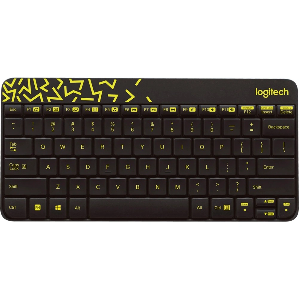 Беспроводной клавиатура + Мышь Logitech MK240 Nano 920-008213 Black - фото 4