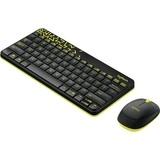 Беспроводной клавиатура + Мышь Logitech MK240 Nano 920-008213 Black - фото 3