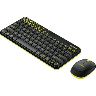 Беспроводной клавиатура + Мышь Logitech MK240 Nano 920-008213 Black