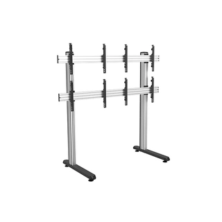 Стойка мобильная Brateck LVS02-446FW для видеостен 