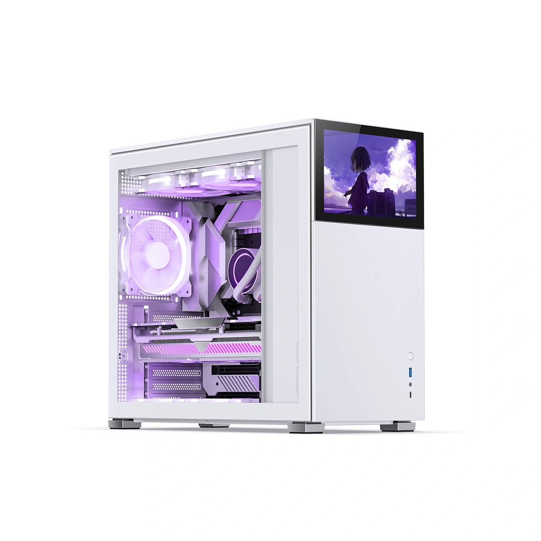 Компьютерный корпус Jonsbo D41 STD SCREEN White без Б/П 