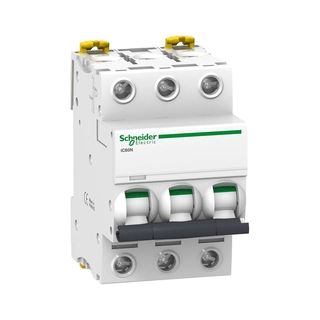 Автоматический выключатель SE A9F79340 Acti9 iC60N 3П 40А C 6кА 