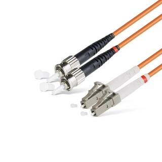 Патч Корд Оптоволоконный LC/UPC-ST/UPC MM OM1 62.5/125 Duplex 3.0мм 1 м 
