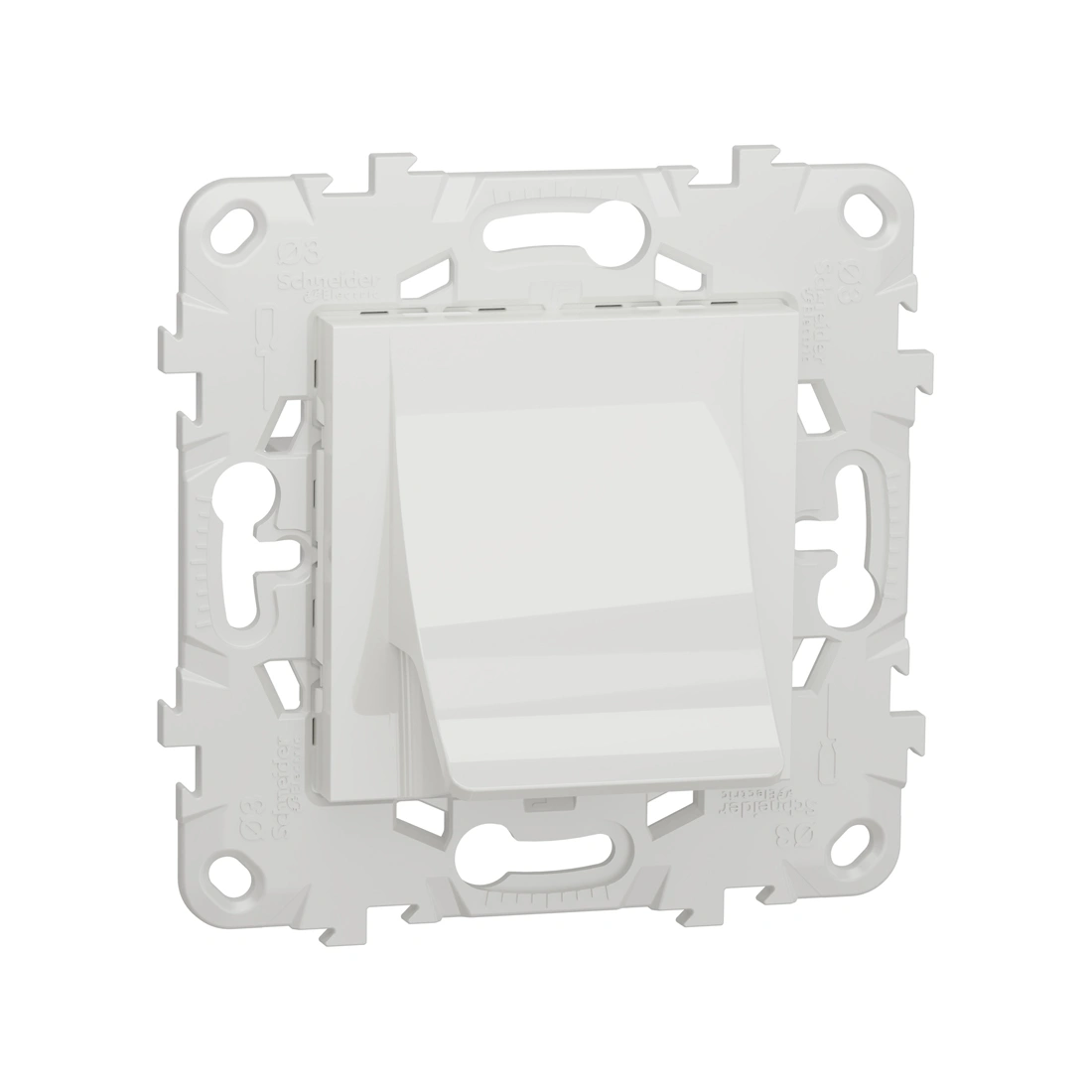 Вывод кабеля SE NU586218 Unica New 16А белый 