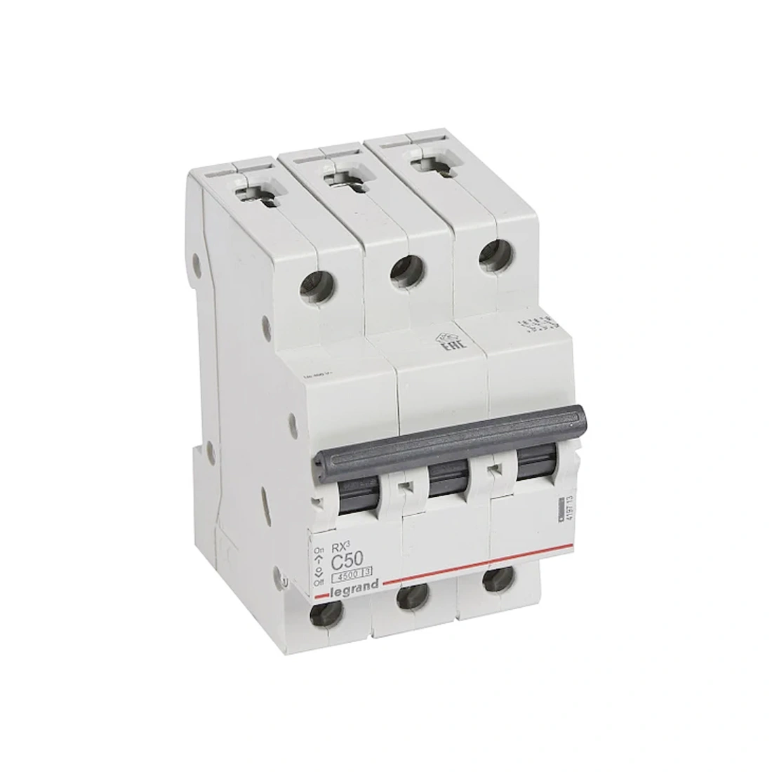 Автоматический выключатель Legrand 419713 3П C 50А RX3 4,5kA 
