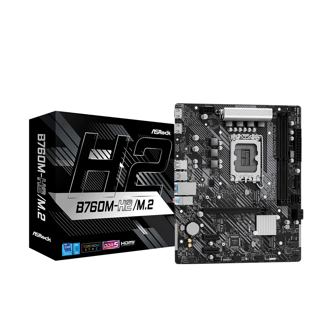 Материнская плата ASRock B760M-H2/M.2 