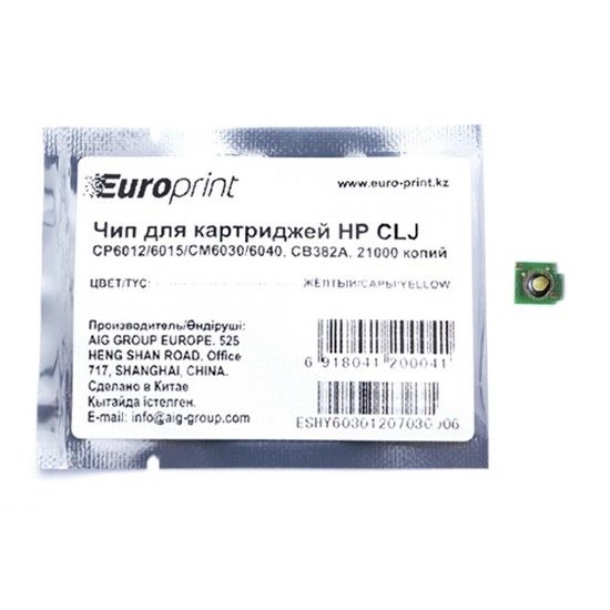 Чип Europrint HP CB382A 